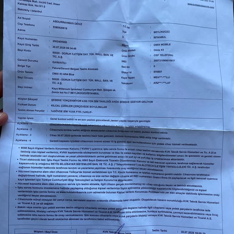 Garanti Kapsamındaki Telefonum Tamir Edilmedi, Mağduriyetim 5 Aydır Sürüyor