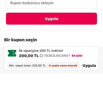 Kazandığım İndirim Kuponunu Kullanamadan Hakkım Yandı, Mağduriyetimin Giderilmesini İstiyorum