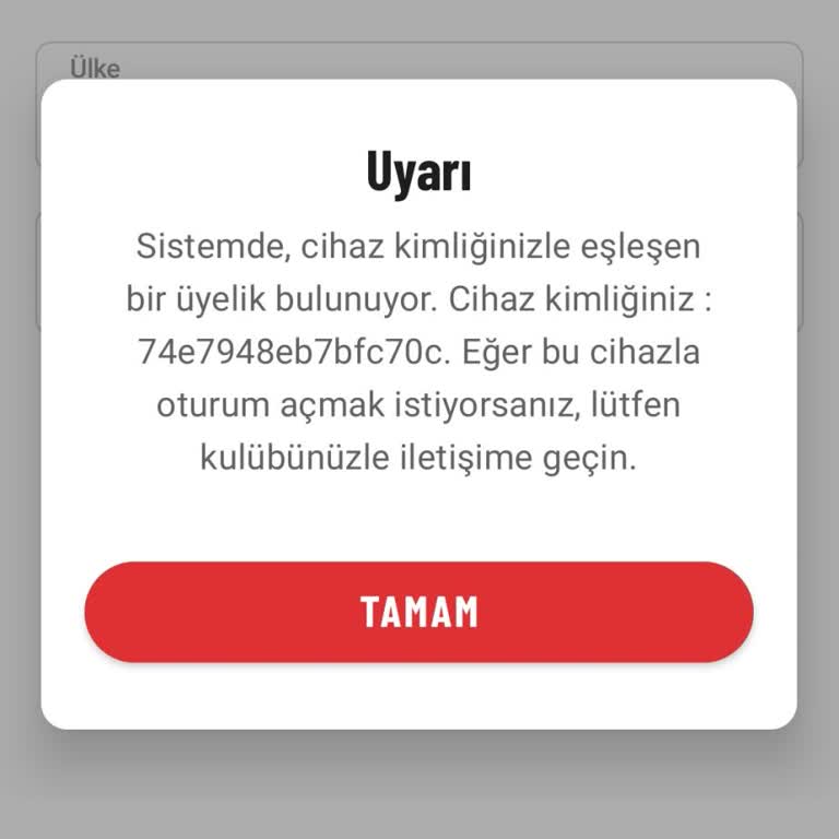 Yeni Telefonumda Macfit Uygulamasına Giriş Yapamıyorum Destek Alamıyorum