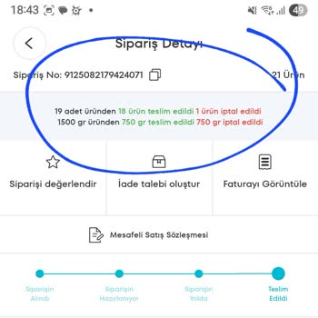A101 Kapıda'dan İptal Edilen Siparişlerin İadesi 20 Gündür Yapılmıyor