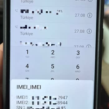 Huawei P Smart IMEI Geçersiz Görünüyor Turkcell Hattım Kapandı