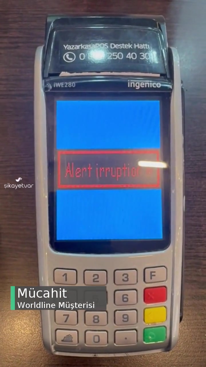 Worldline Sürekli Arızalan Cihaz! videonun kapak resmi