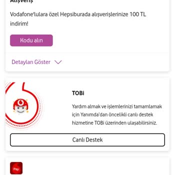 Vodafone Pay’de Kuponlarım Yüklenmiyor, Sorunum Çözülmüyor!