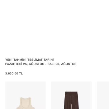 Zara'dan Aldığım Ürünler 12 Gündür Teslim Edilmedi, Çözüm Sunulmuyor