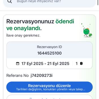 Ödeme Yaptığım Otelde Rezervasyonum Görünmüyor Ve Destek Alamıyorum