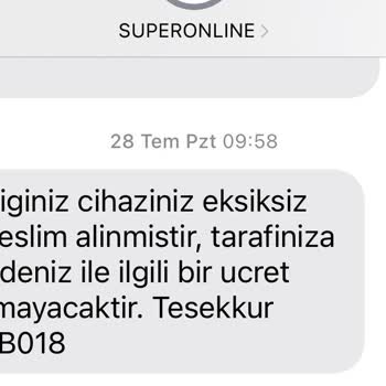 Teslim Edilen Cihaz İçin Haksız Fatura Ve Yetersiz Müşteri Hizmeti