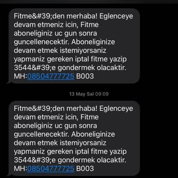 Onayım Olmadan Başlatılan Üyelik Ve Haksız Para Kesintileri