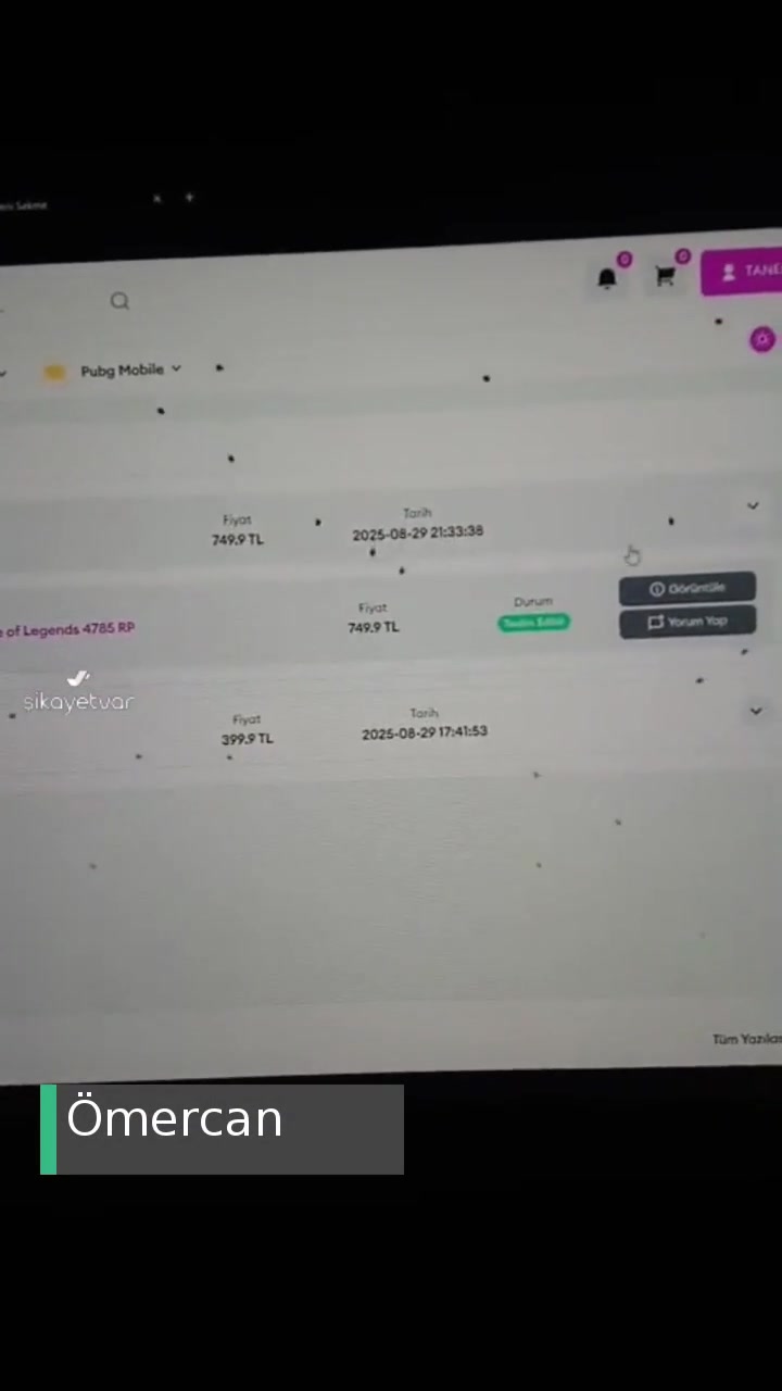 Hesapvitrini | Epinsepetin.com Teslim Edildi Diyor Ama Ne Kod Var Ne De Tutulan Sözler! videonun kapak resmi