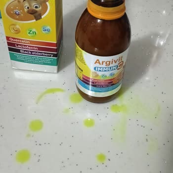 Aldığım Argivit Immun C Şurubu Köpürüyor Ve Tadı Aşırı Asitli, Ücret İadesi Talep Ediyorum