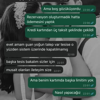 Sapancaotelleri.comdan Alınan Rezervasyonda Dolu Tesis Ve Mağduriyet Yaşadık