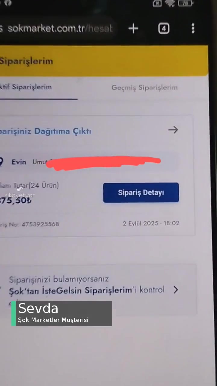Şok Marketler Online Sipariş Hüsranı! videonun kapak resmi