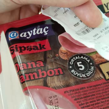 Dana Jambonda Şüpheli Jel Madde ve Sağlık Güvenliği Endişesi