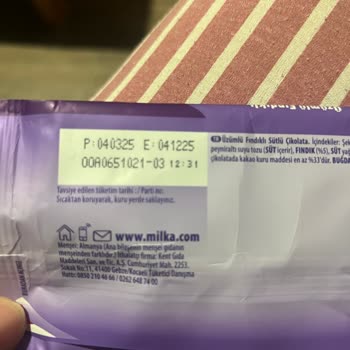 Aldığım Milka Çikolatalar Bozuk Ve Yenilemez Haldeydi