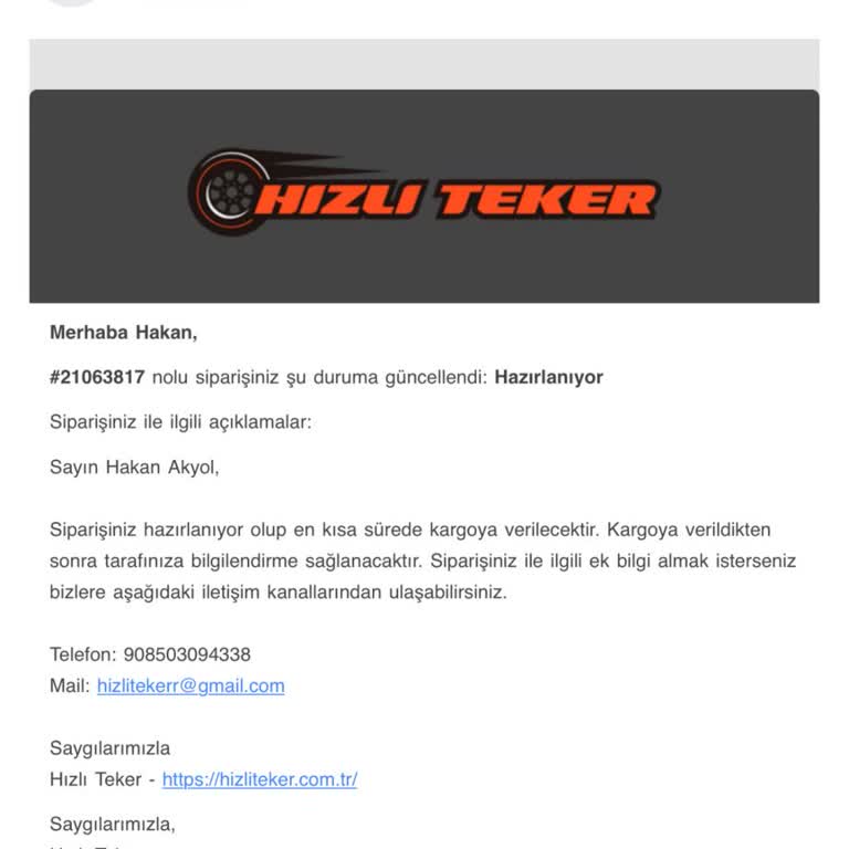 Eksik Ürün Ve İletişimsizlik Nedeniyle Güven Kaybı Yaşadım