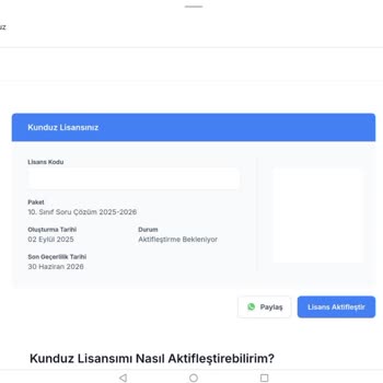 Kunduz Uygulamasında %25 İndirim Hakkım Uygulanmadı, Ücret İadesi Talep Ediyorum