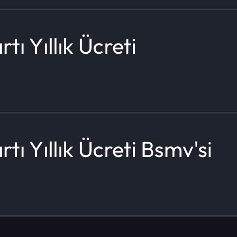 Bilgim Dışında Kredi Kartı Aidat Ücreti Kesilmesi Ve İade Talebi