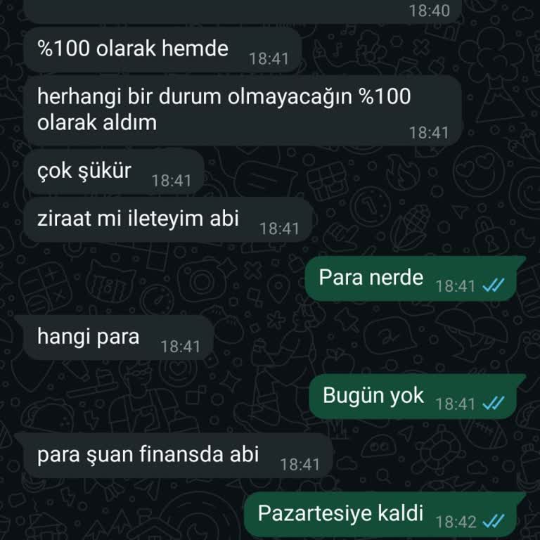 Wolf Markets'ta Sürekli Ek Ücret Talepleri Ve Paranın İade Edilmemesi Nedeniyle Yaşanan Mağduriyet