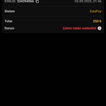 Hesabımdaki Bakiye Gerekçesiz Silindi, Para Çekim Talebim Reddedildi