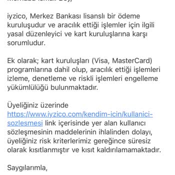 Hesabım Süresiz Kısıtlandı, 300 Bin TL Bakiyeme Erişemiyorum