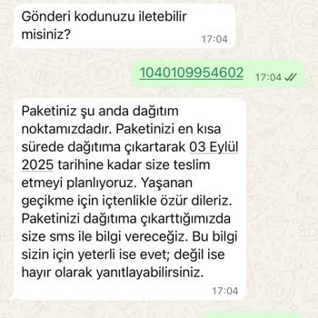 Teslimat Gecikmesi Nedeniyle Seyahat İçin Sipariş Edilen Ürünün Ulaştırılamaması Ve Yetersiz Müşteri Hizmetleri