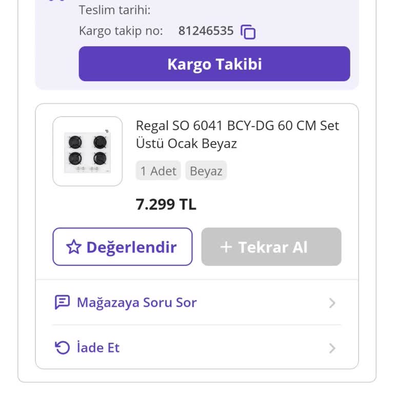 N11'den Sipariş Verilen Regal Ocak Zamanında Teslim Edilmedi, Müşteri Mağdur Edildi