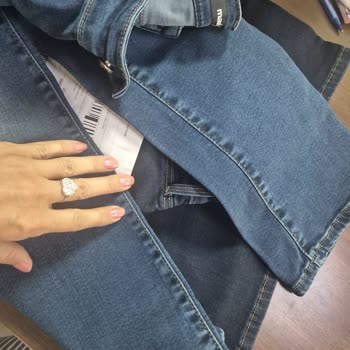 Mavi Bariz Dikiş Hatalı Pantolon İki Kez Reddedildi Çözüm Sunulmuyor