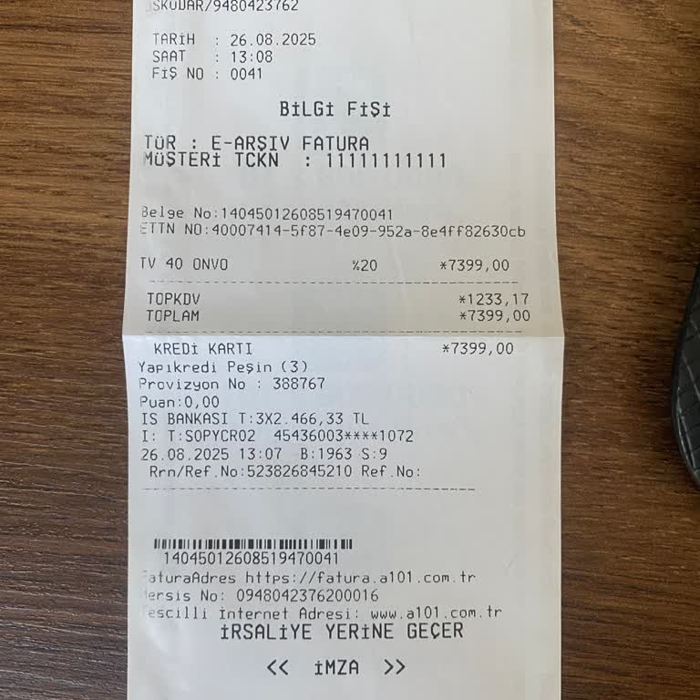 Onvo TV'de Güncelleme Sorunu Ve Değişim Talebime Çözüm Sunulmadı