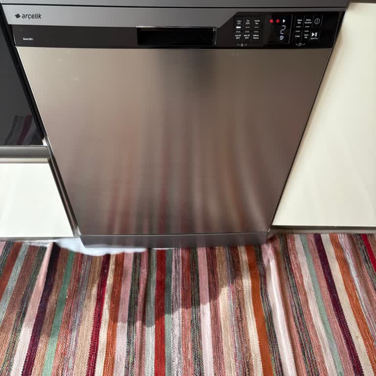 Yeni Alınan Bulaşık Makinesi Sürekli Su Ve Köpük Sızdırıyor