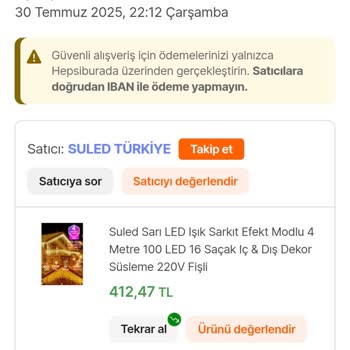 Hepsiburada Siparişim Yanlış Adrese Teslim Edildi İade Oldu Bilgilendirme Yapılmadı