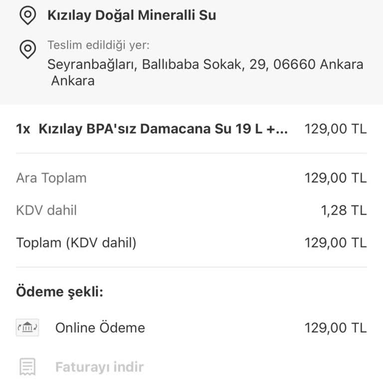 Teslim Edilmeyen Damacana Ve Yetersiz Müşteri Hizmeti Deneyimi