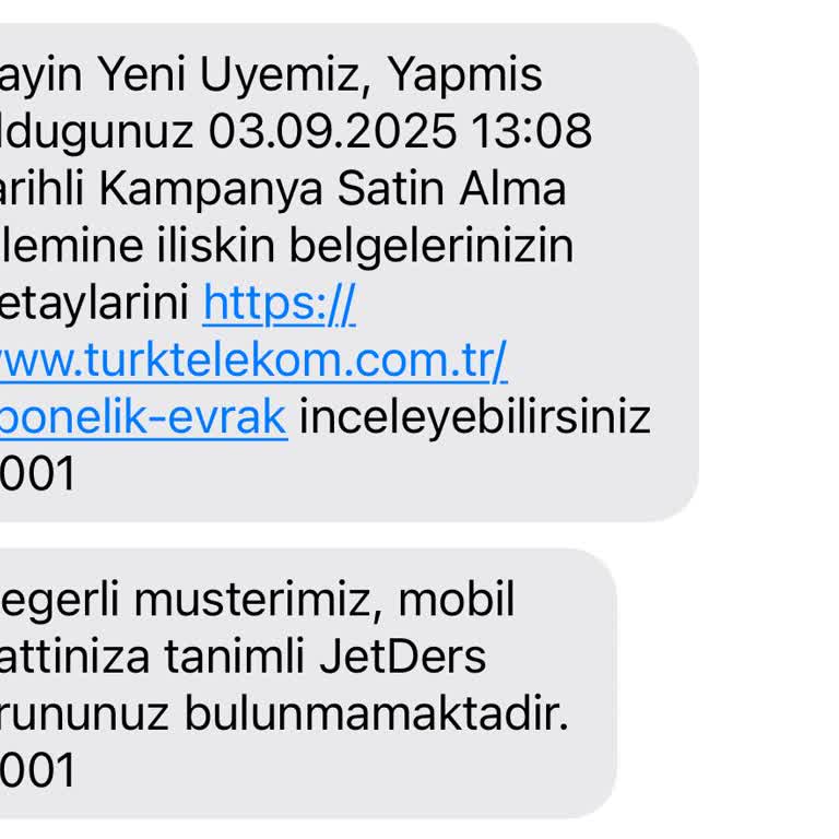 Onayımız Olmadan Jetders Kampanyası Tanımlandı, Ücret Yansıtıldı