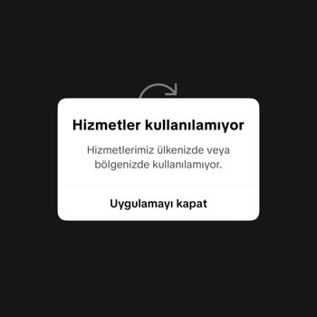 TikTok Uygulamasına Erişim Engeli Ve Müşteri Hizmetlerinden Çözüm Alamama