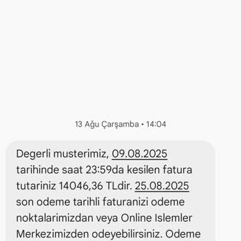 Sözleşme Bitim Tarihi Bilgilendirilmeden Yüksek Cayma Bedeli Yansıtıldı