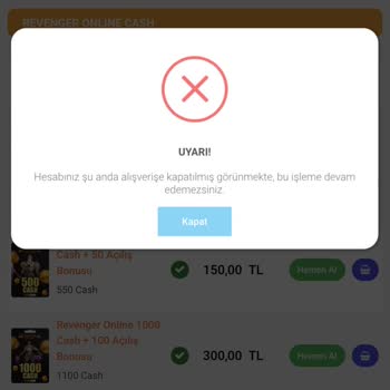 Satın Aldığım Oyun Kodu Teslim Edilmedi, Alışveriş Kısıtlaması Mağduriyet Yaratıyor