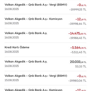 Akbank'tan Bilgilendirme Yapılmadan Komisyon Kesintisi Ve Şeffaflık Eksikliği