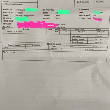 Teslim Edilen TV Ünitesinde Eksik Ve Hasarlı Parça Sorunu, Uzayan Bekleme Süresi