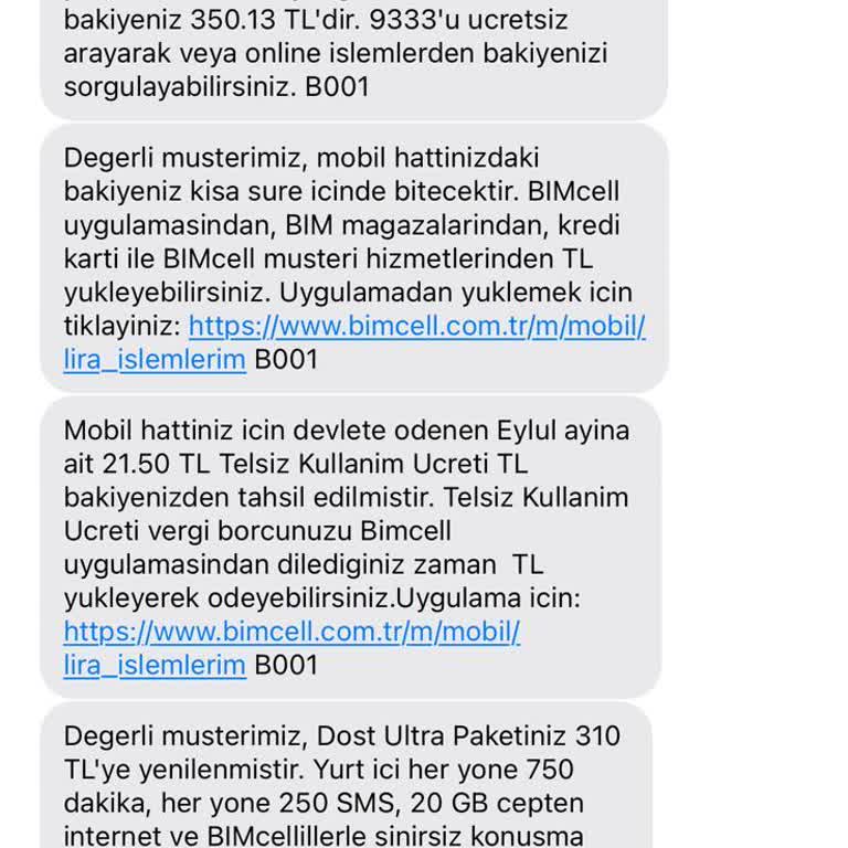 Kullanılmayan Paket İçin Haksız 310 TL Kesinti Ve İade Sorunu