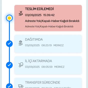 PTT Kargo Teslimatında Sürekli Yanlış Adres Yok Bildirimi Sorunu