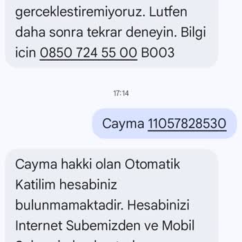 Bireysel Emeklilik Sözleşmemin İptali Sürecinde Yaşanan Gecikme Ve Çözüm Eksikliği