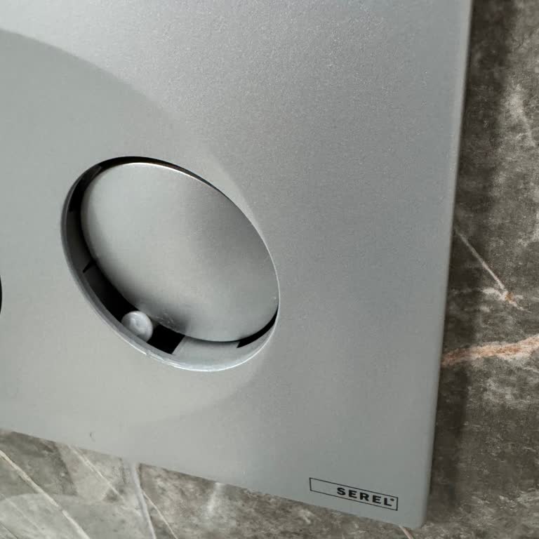 ECA Serel Gömme Rezervuar Kumanda Paneli Butonu Kısa Sürede Kırıldı!