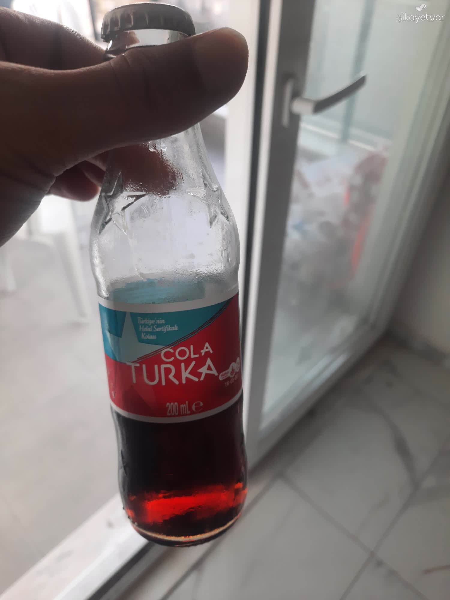 Turka Blocks Cola Turka 6’lı Paketten Neredeyse Boş Şişe Çıktı - Şikayetvar