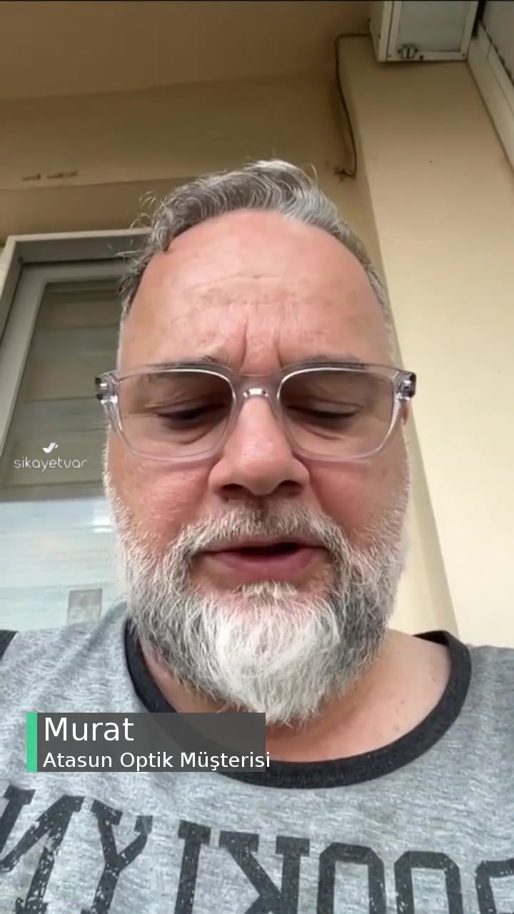 Atasun Optik Gözlük Saplarım Değiştirilmedi videonun kapak resmi