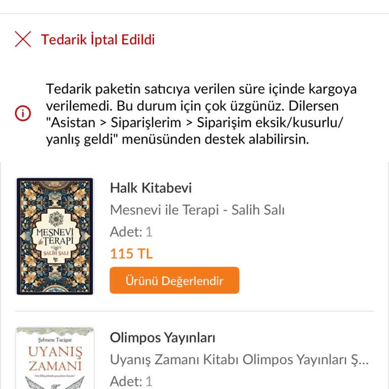 Trendyol Eksik Gönderim Ve İade Sorunu Nedeniyle Mağduriyet Yaşıyorum!