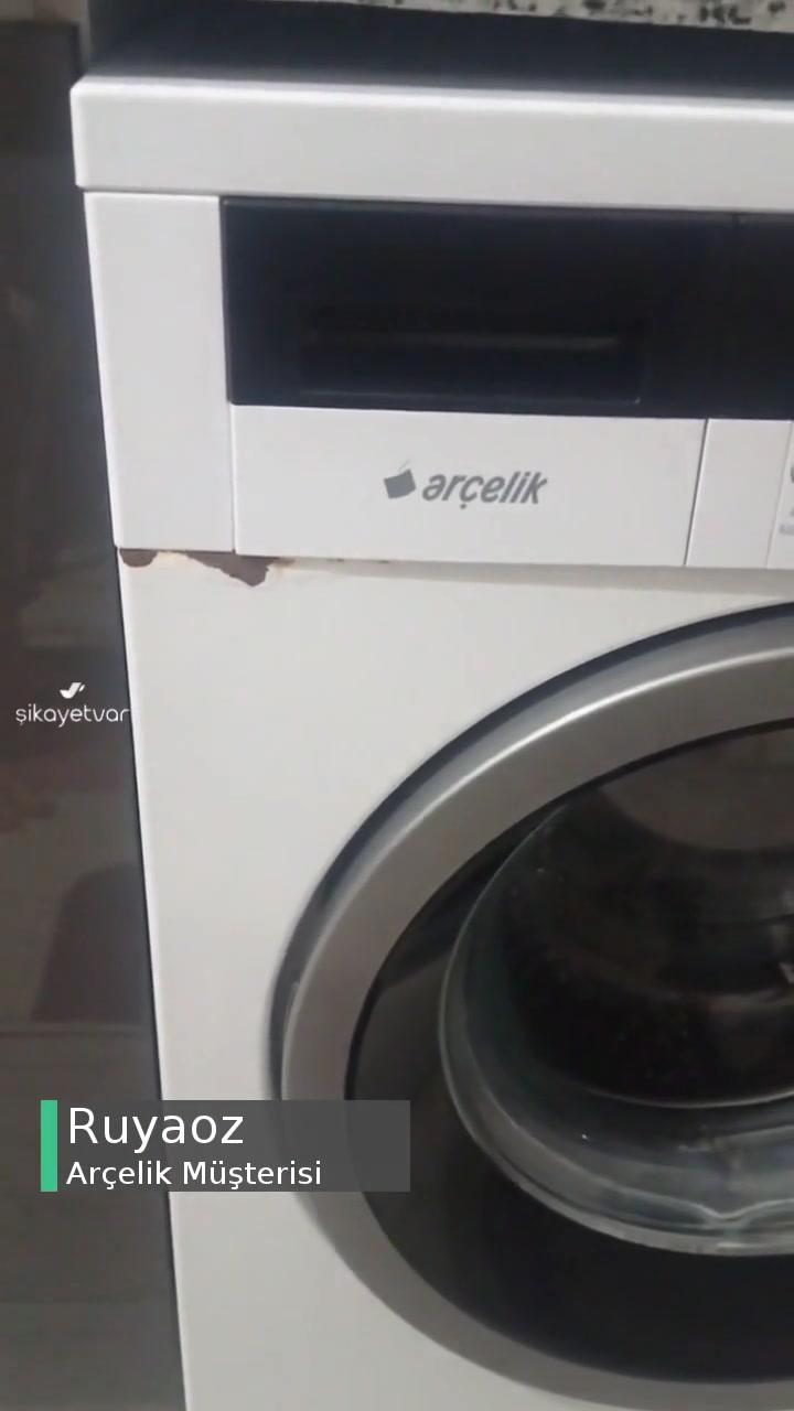 Arçelik Çamaşır Makinesinin Paslanması videonun kapak resmi