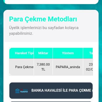 Versusbet Çekim Talebimi Bekletiyor