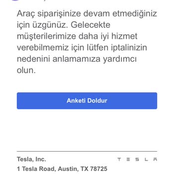 Tesla'dan İptal Edilen Siparişin Ücreti 21 Gündür İade Edilmedi
