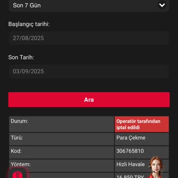 Para Çekme Talebim Sonrası Bakiyem Silindi Ve Müşteri Hizmetlerinden Net Bilgi Alamadım