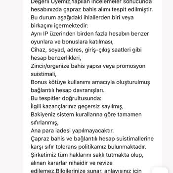 Para Çekme Talebim Sonrası Bakiyem Silindi Ve Müşteri Hizmetlerinden Net Bilgi Alamadım