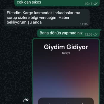 Yanlış Ve Kalitesiz Ürün, İade Talebim Reddedildi Müşteri Hizmetleri İlgisiz Kaldı