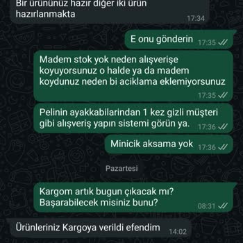 Yanlış Ve Kalitesiz Ürün, İade Talebim Reddedildi Müşteri Hizmetleri İlgisiz Kaldı